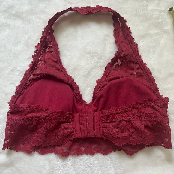 Medium Lace Halter Neck Bralette - Picture 4 of 8